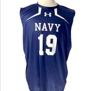 Tank Top, Under Armour Men’s Navy Basketball, 2XL